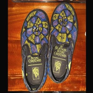 Disney the nightmare before Christmas Oogie boogie vans shoes w8